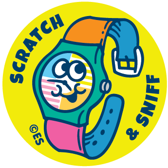 7-Up Soda 1980s Fashion Scratch & Sniff Stickers