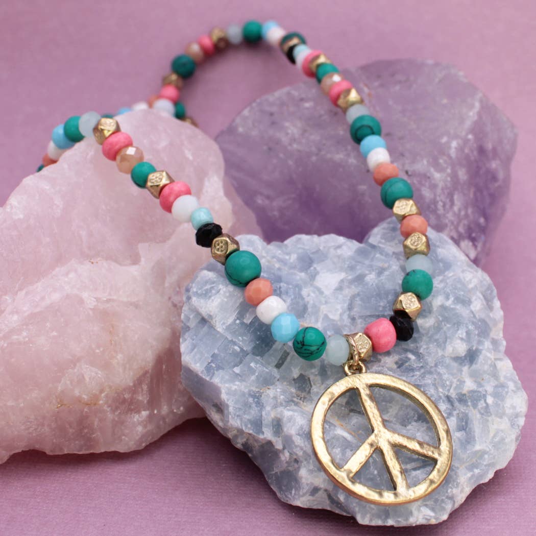 Peace Sign Necklace