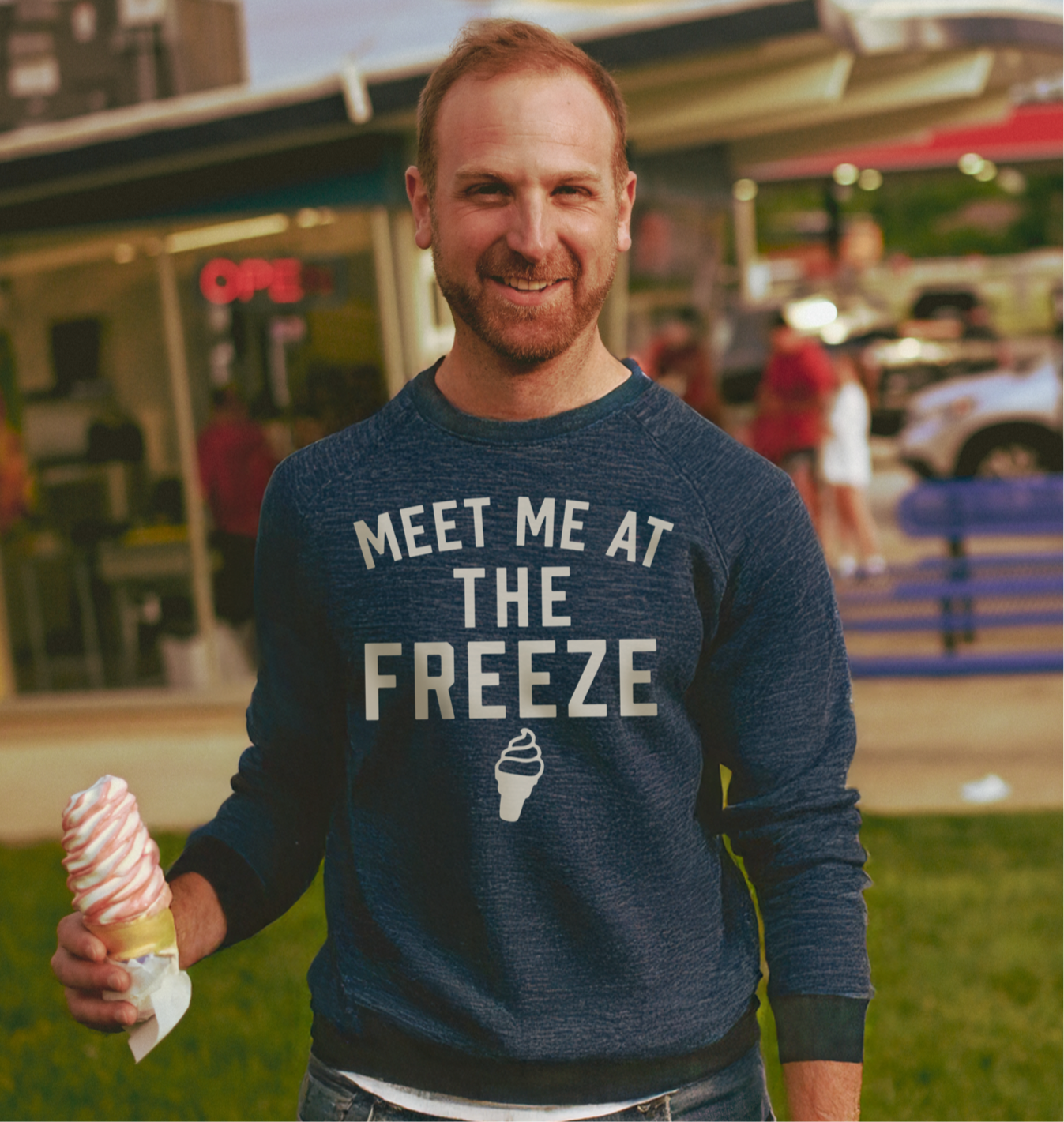 Meet me at The Freeze - Crewneck Sweatshirt