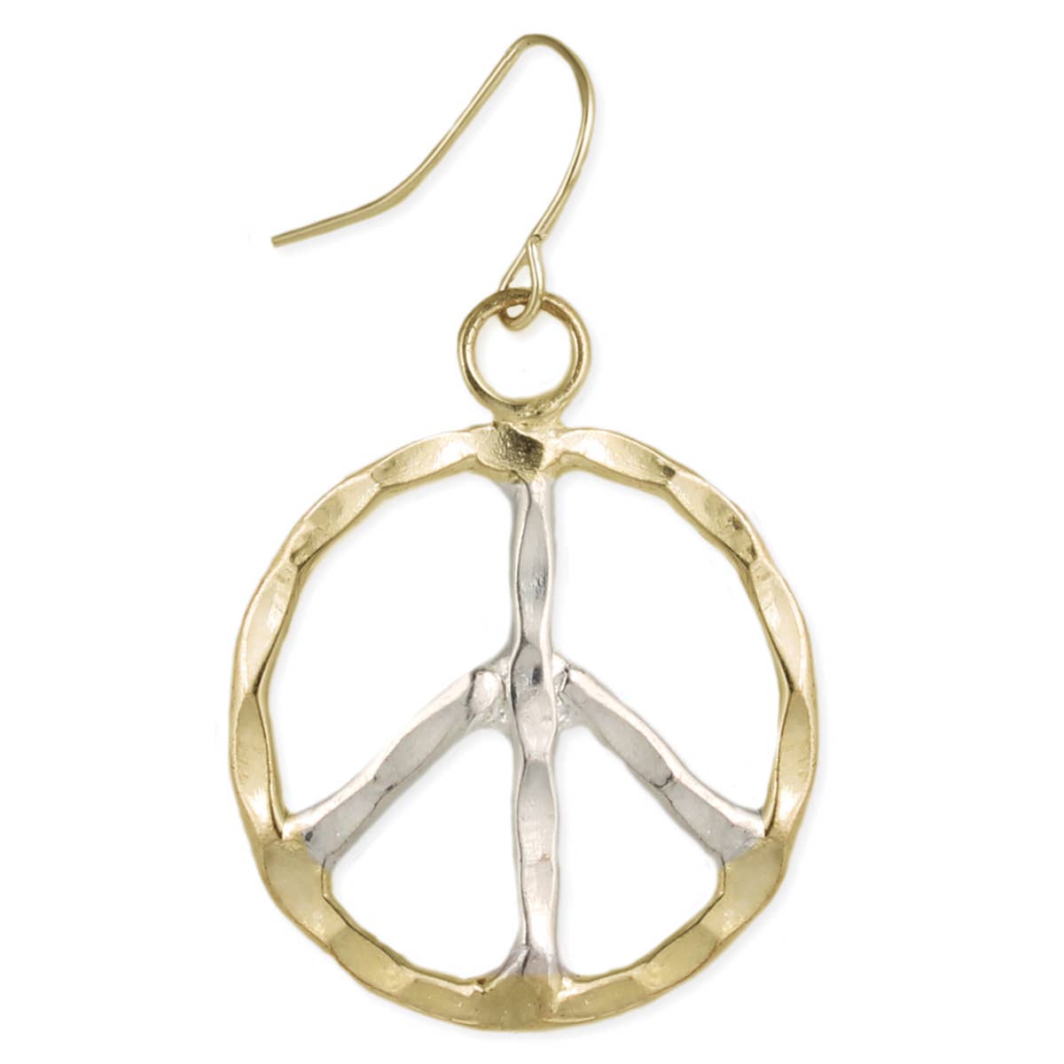 Peace Sign Earring