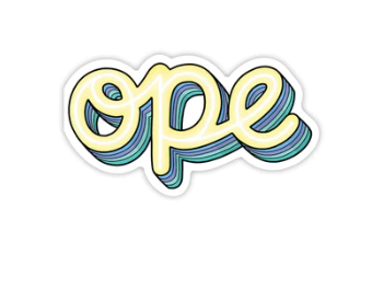 Ope Sticker