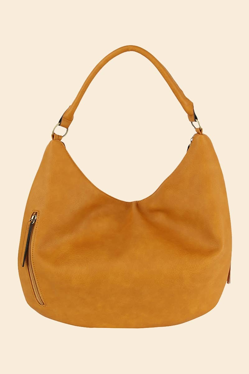 Fringe Hobo Shoulder Bag