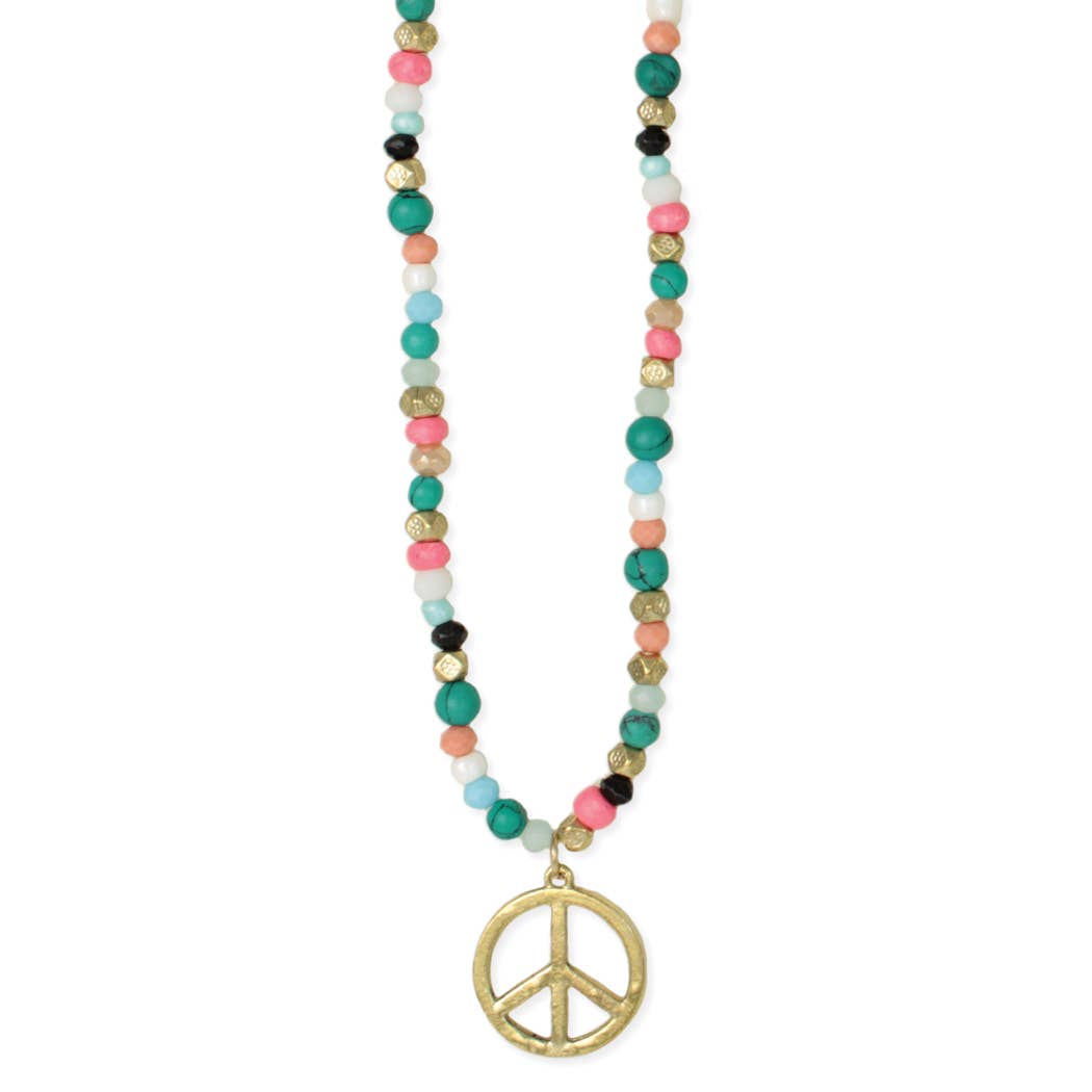 Peace Sign Necklace
