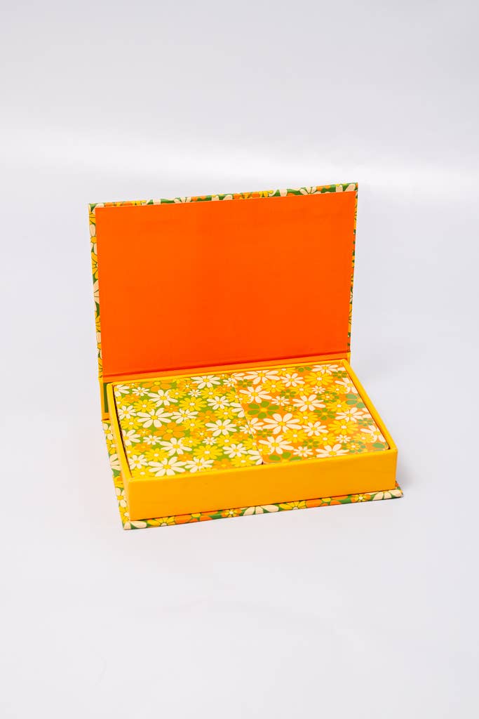 Double Deck Playing Cards, Floral