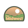 The Midwest Sun Sticker