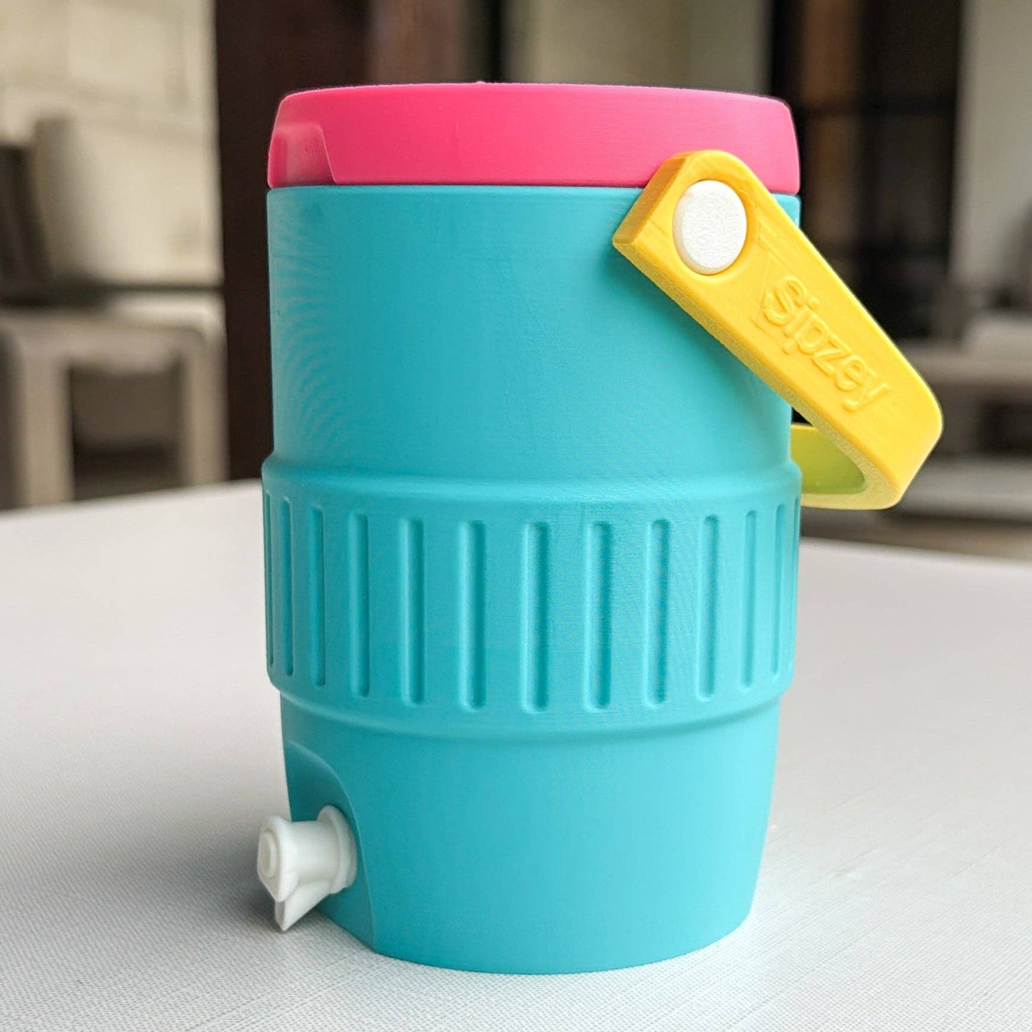 Retro Jug Cooler Can Holder (for 12oz cans)