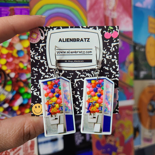 Vending Machine Earrings