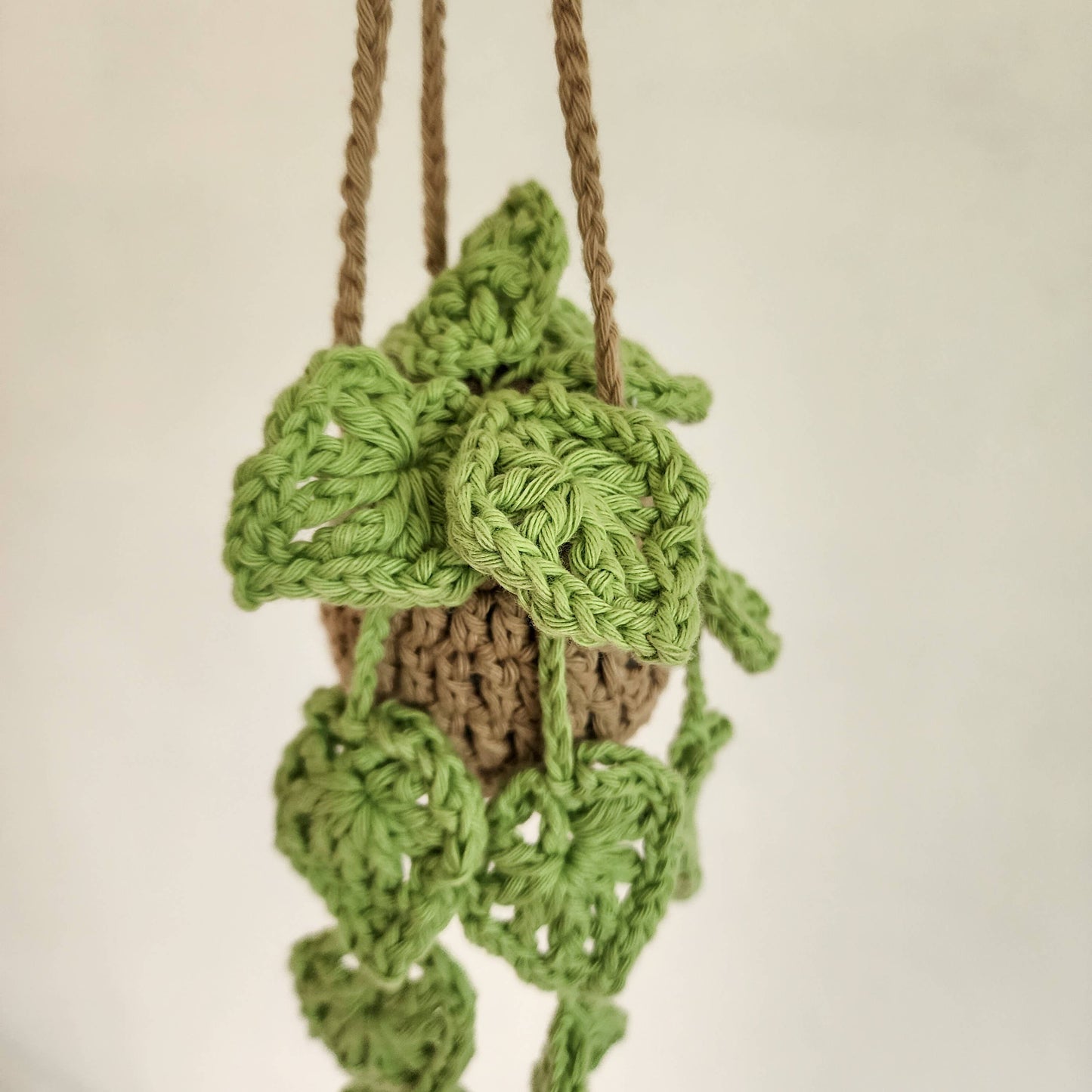 Boho Crochet Car Charm