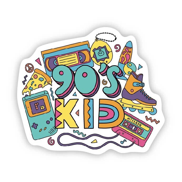 90's Kid Sticker