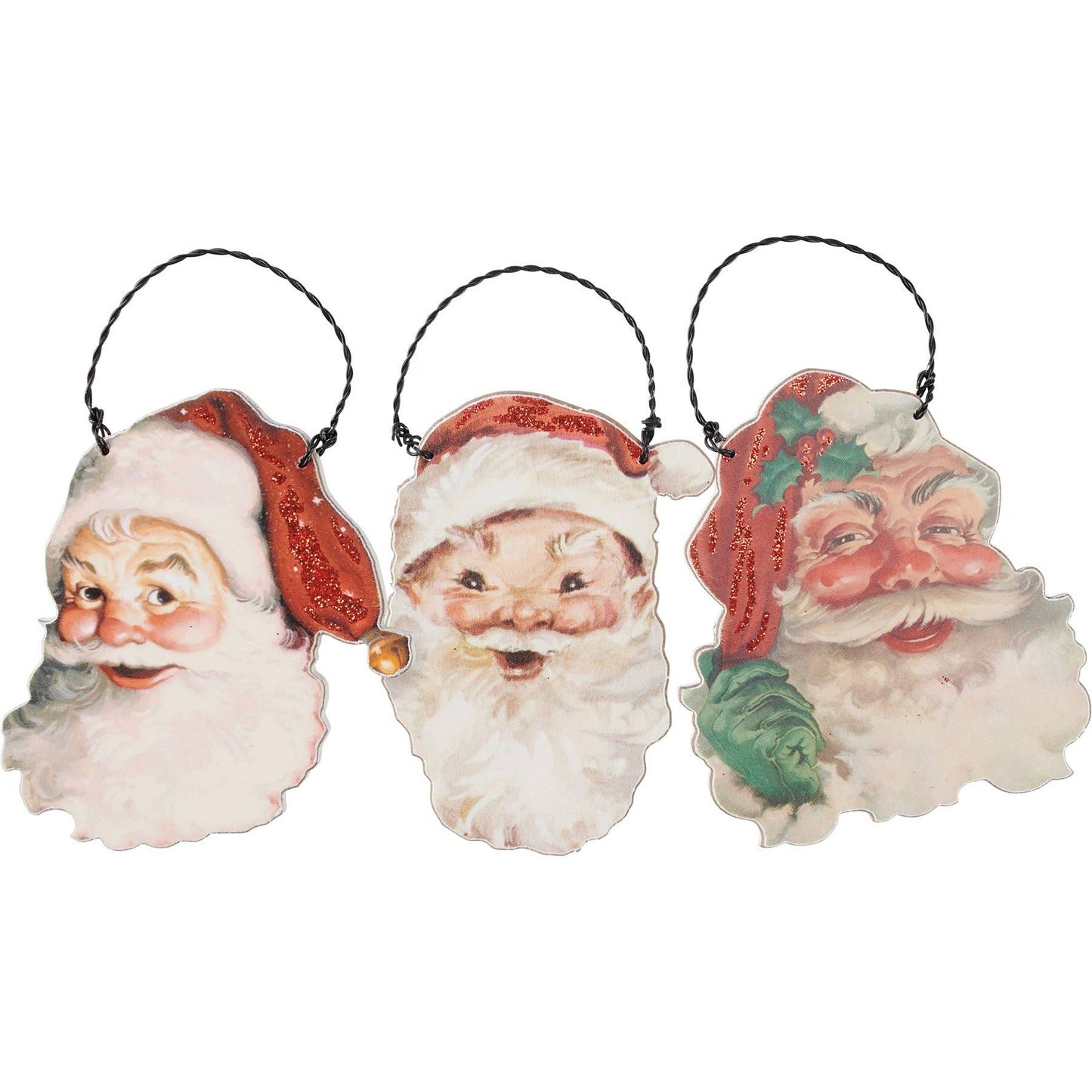 Santa Claus Ornament Set