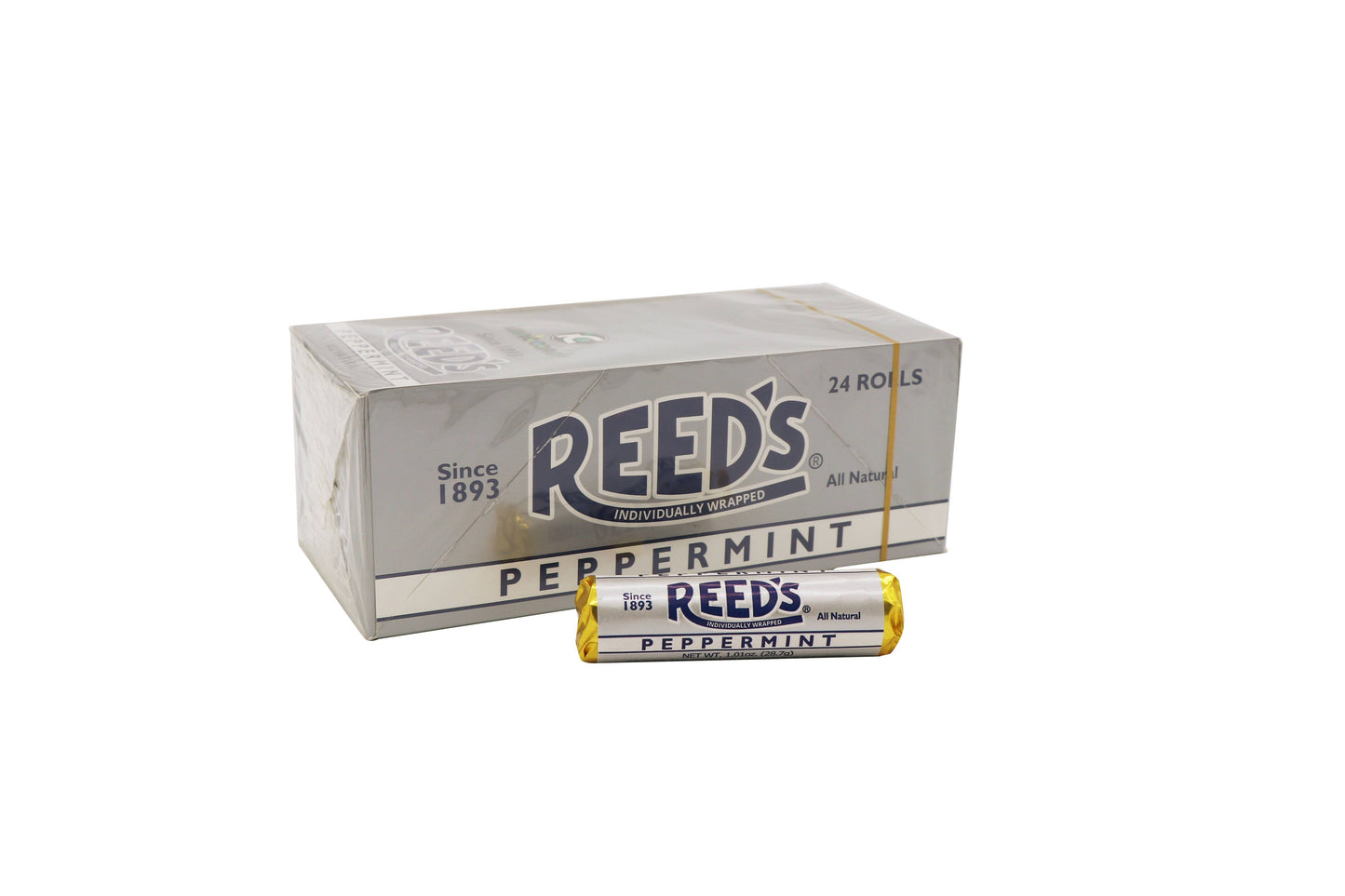 Reed's Candy Rolls Peppermint