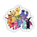 Care Bears x Sesame Street Group Sticker