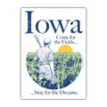 Iowa Come for the Fields Magnet
