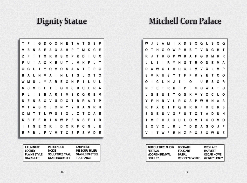 Great American Midwestern Road Trip Puzzle Book