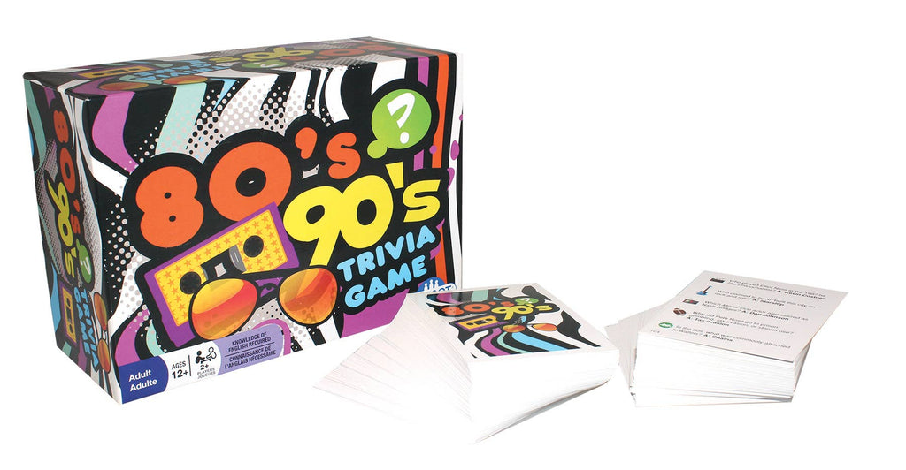 80s 90s Trivia Game: A Totally Radical Blast from the Past!