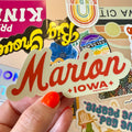 Marion, Iowa Sticker