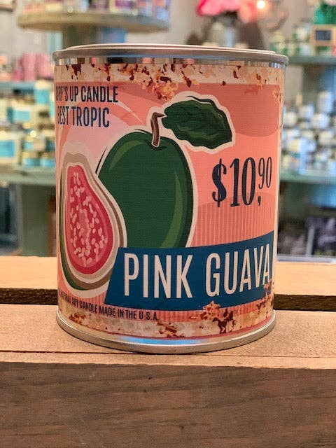 Pink Guava Paint Can Candle - 1/4 pint