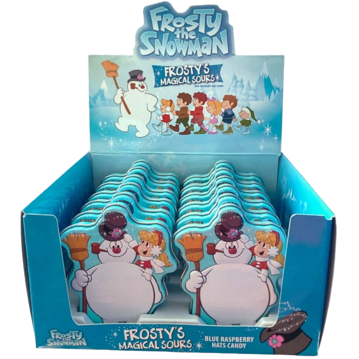 Frosty the Snowman Tin Sours
