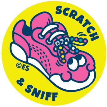 7-Up Soda 1980s Fashion Scratch & Sniff Stickers