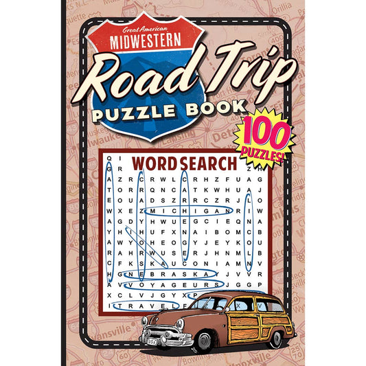 Great American Midwestern Road Trip Puzzle Book