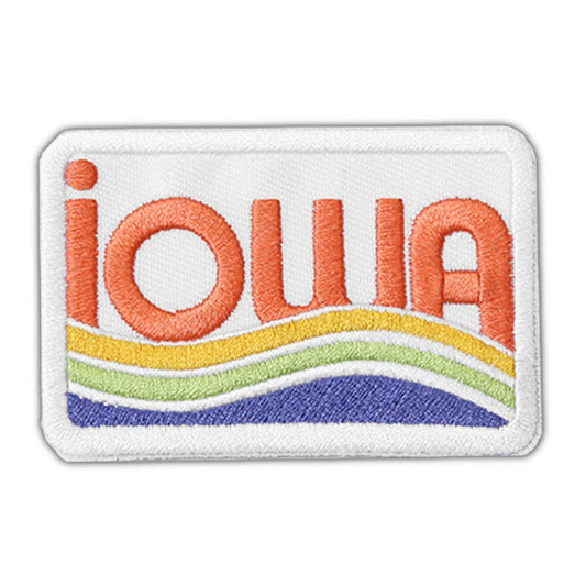 Iowa Waves Patch