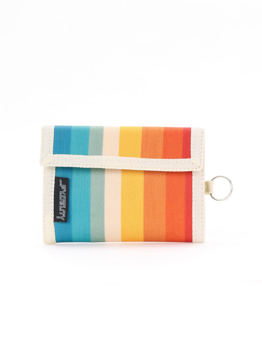 Retro Stripe Bifold Wallet