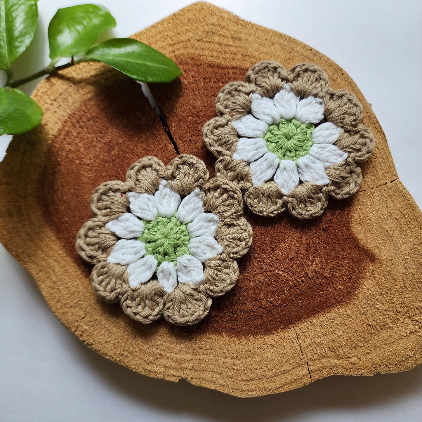 Macrame Car Cup Coasters