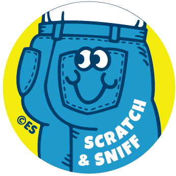 7-Up Soda 1980s Fashion Scratch & Sniff Stickers