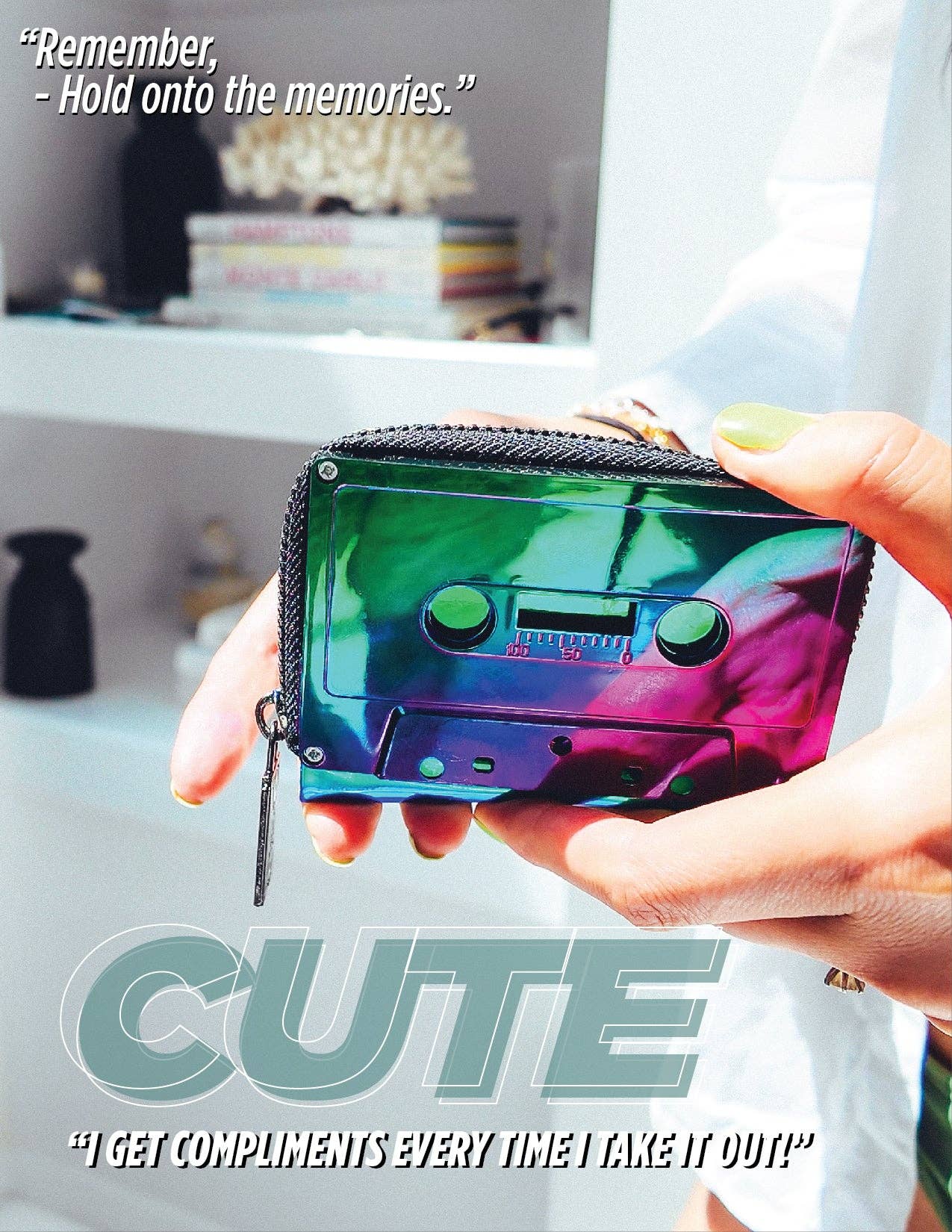 Electro Cassette Wallet