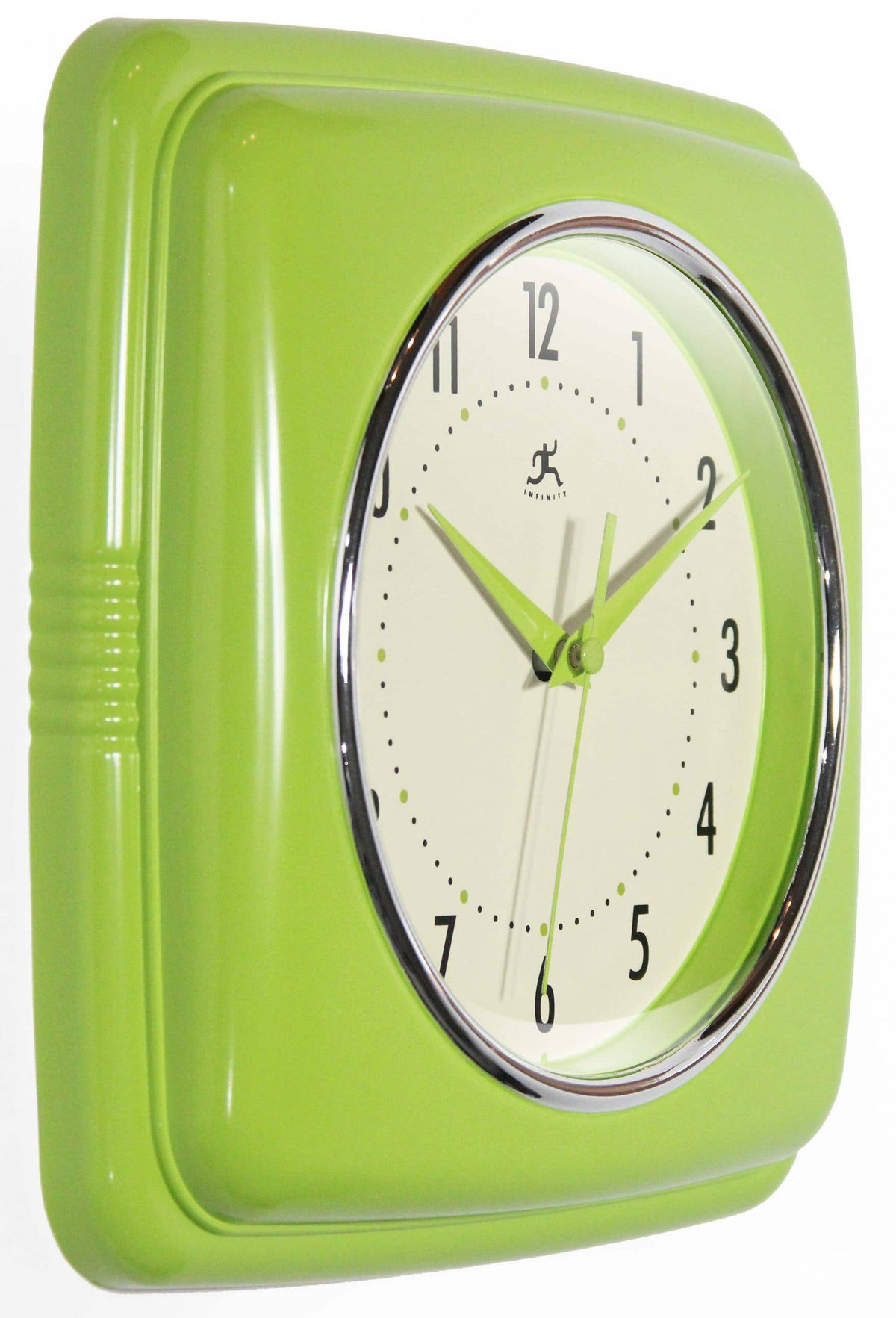 Retro Green Wall Clock