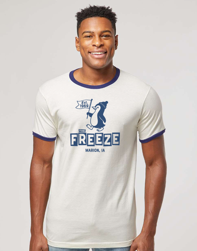 The Freeze, Classic Penguin Ringer Tee