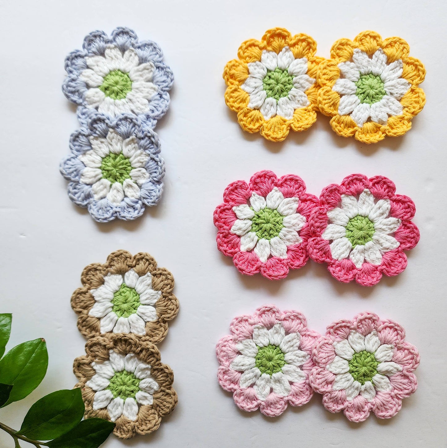 Macrame Car Cup Coasters