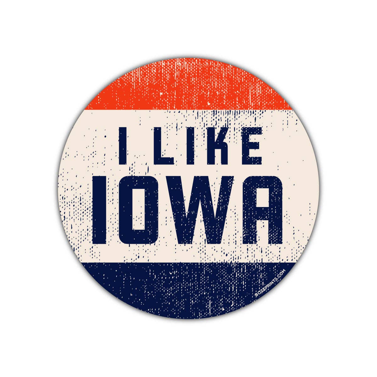 I Like Iowa Sticker