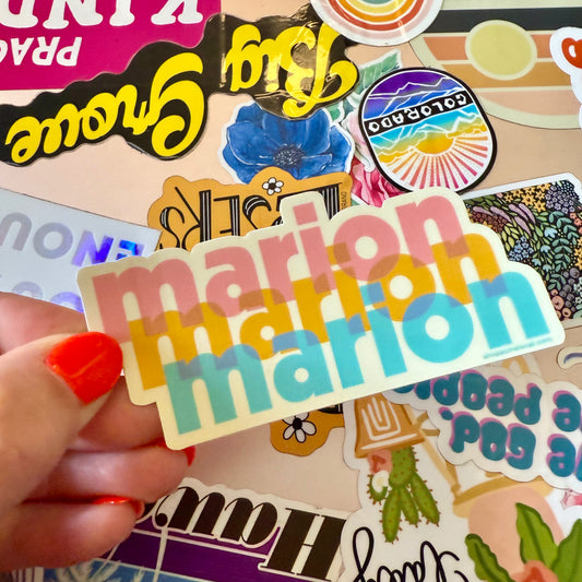 marion Sticker
