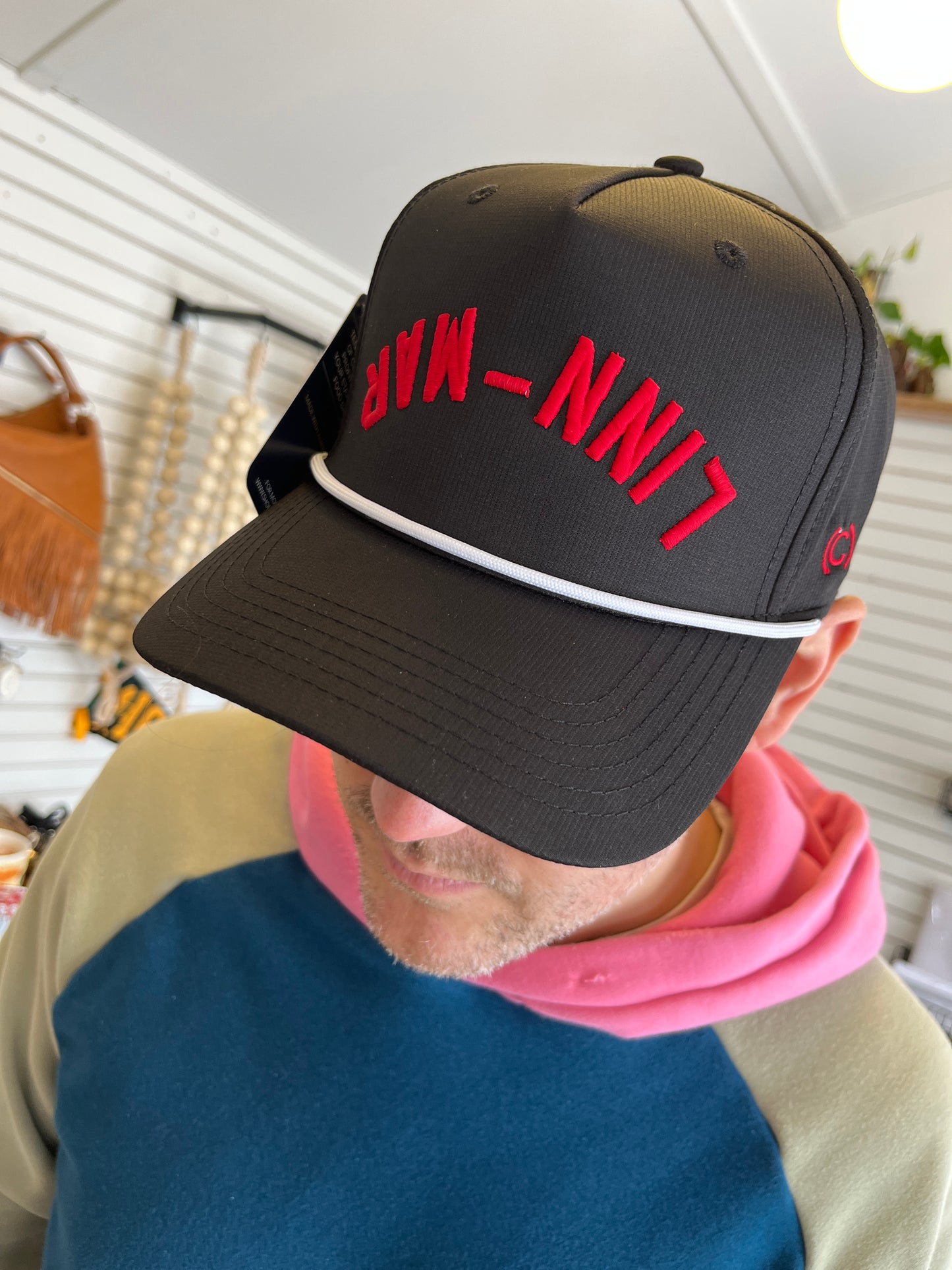 Upside Down Rope Hat - Linn Mar