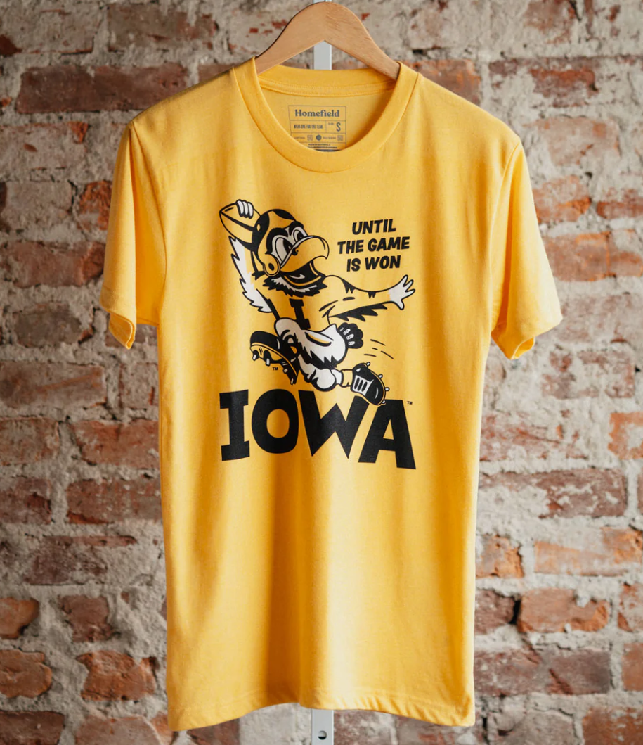 Iowa "Until The Game Is Won" Tee