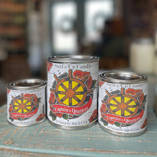Captains Quarters Paint Can Candle - 1/4 pint