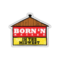 Born N' Raised Midwest Vinyl Sticker