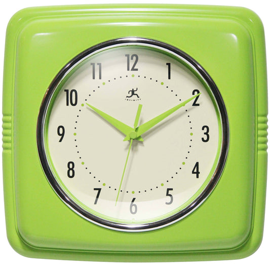 Retro Green Wall Clock