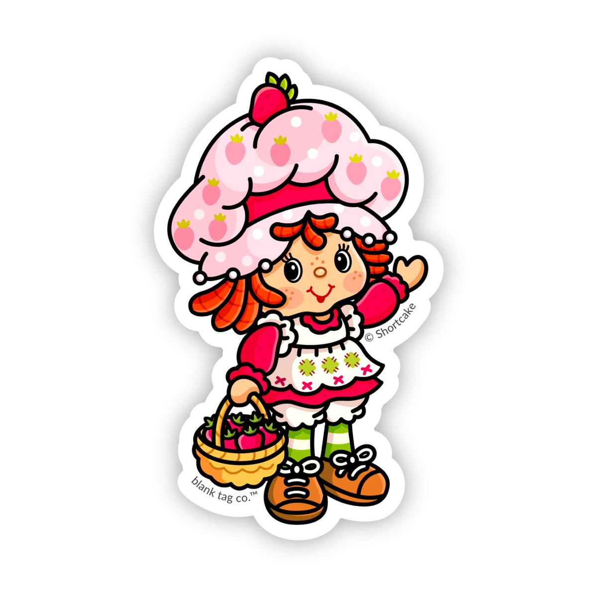 Strawberry Shortcake Sticker
