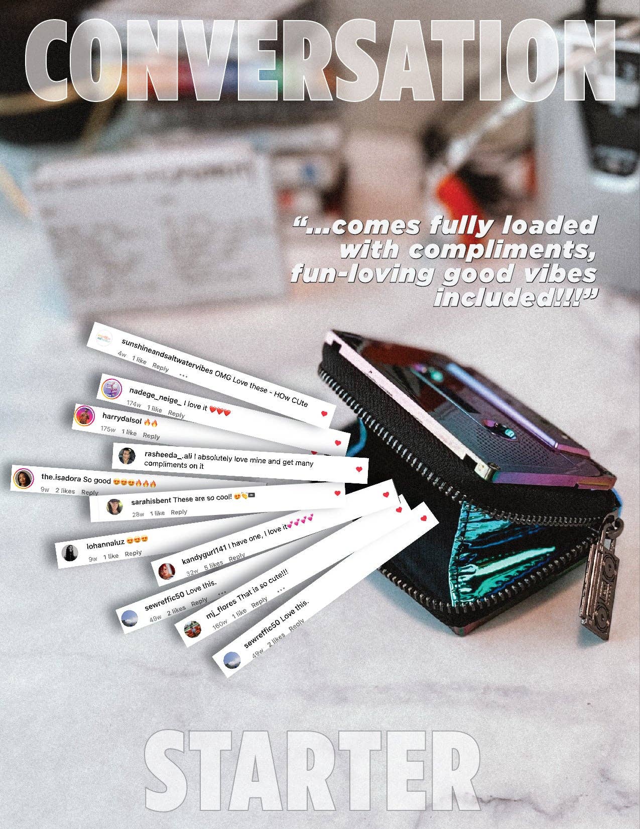 Electro Cassette Wallet