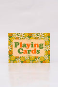 Double Deck Playing Cards, Floral