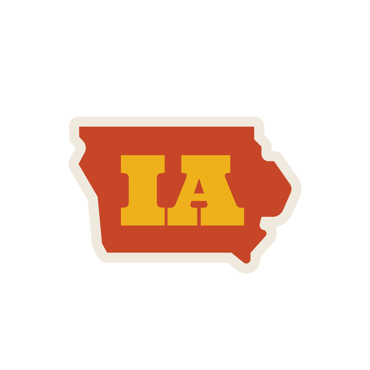 Iowa State Sticker