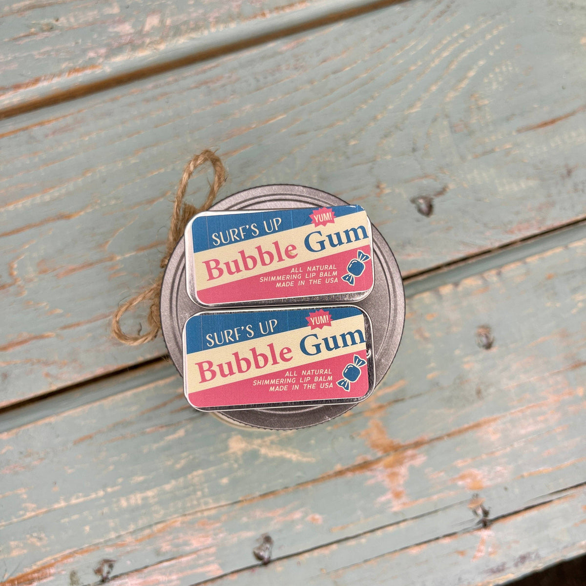 Bubble Gum Shimmering Lip Balm