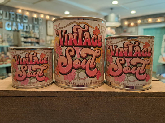 Vintage Soul Paint Can Candle - 1/4 pint